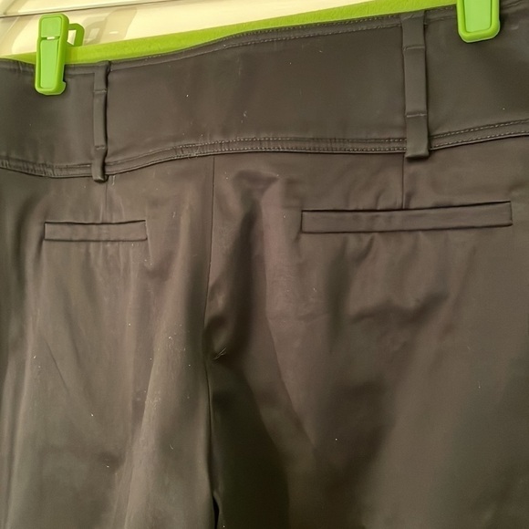 BURBERRY Brit Wide Triple Loop Waistband Black Tailored Pants - Picture 8 of 9